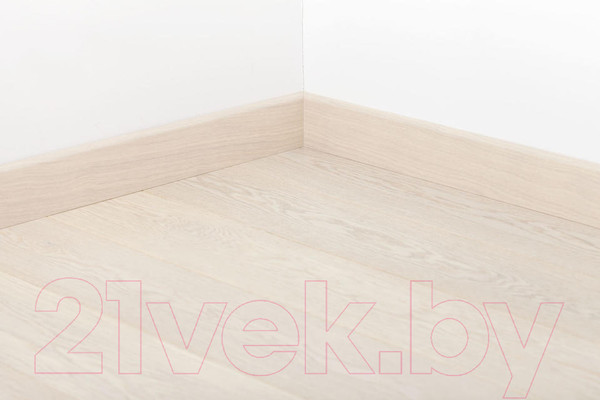 Изображение товара Плинтус Tarkett P Art White Pearl / 559541049 (80x20x2400)