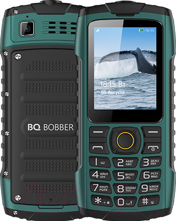 Изображение товара Мобильный телефон BQ Bobber BQ-2439 (зеленый)