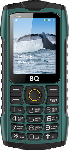 Изображение товара Мобильный телефон BQ Bobber BQ-2439 (зеленый)