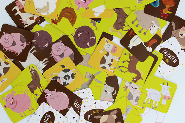 Изображение товара Настольная игра Muravey Games Мемори Ферма / ТК008