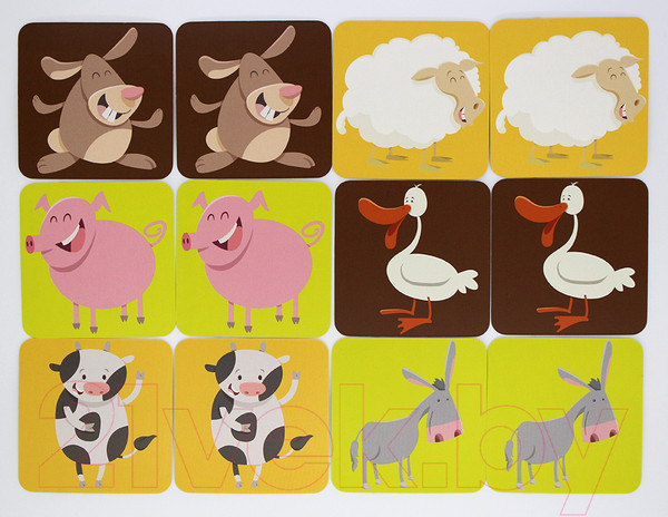 Изображение товара Настольная игра Muravey Games Мемори Ферма / ТК008