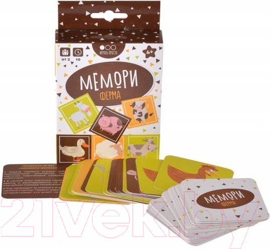 Изображение товара Настольная игра Muravey Games Мемори Ферма / ТК008