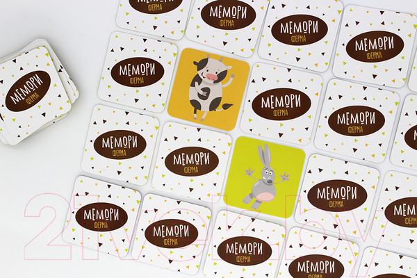 Изображение товара Настольная игра Muravey Games Мемори Ферма / ТК008