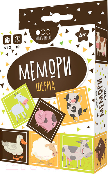 Изображение товара Настольная игра Muravey Games Мемори Ферма / ТК008