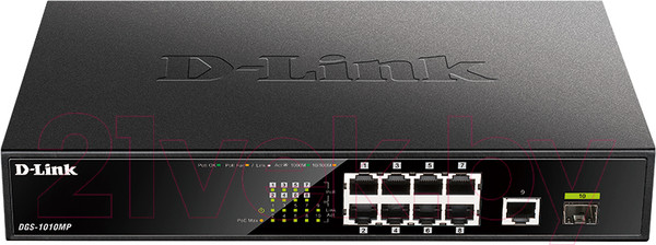 Изображение товара Коммутатор D-Link DGS-1010MP/A1A