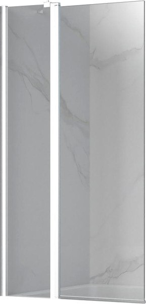 Изображение товара Стеклянная шторка для ванны Aquabath AB-YR02-1000-1500