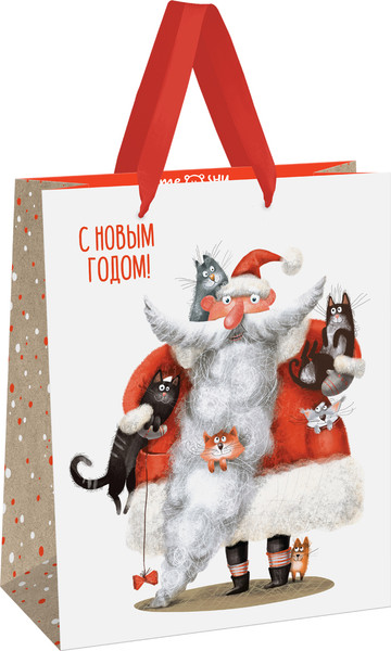 Изображение товара Пакет подарочный Meshu Father Frost / MS_61650