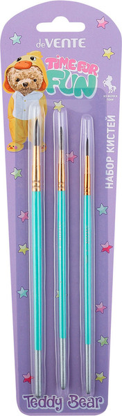 Изображение товара Набор кистей deVente Teddy Bear / 8072415 (3шт)