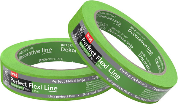Изображение товара Лента малярная Beorol Deco Line 18мм (50м)