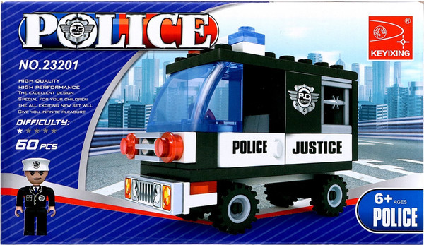 Изображение товара Конструктор Keyixing Полиция 23201 / 460613