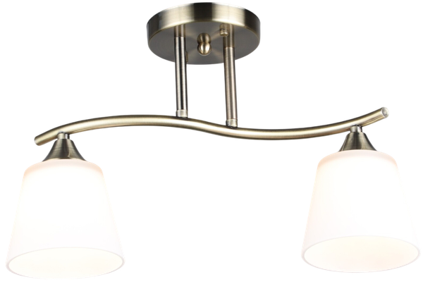 Изображение товара Потолочный светильник Aitin-Pro НПБ 02-2x60-101 / N6581/2 (бронза)