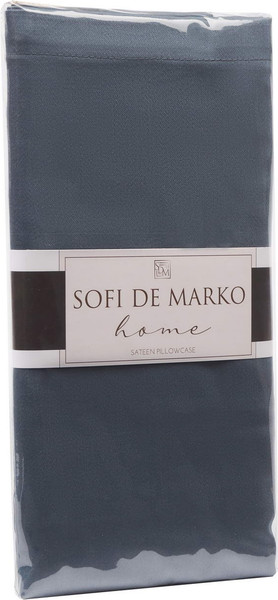 Изображение товара Наволочка Sofi de Marko Мармис 50x70 / НВ-мс-50x70ант (антрацит)