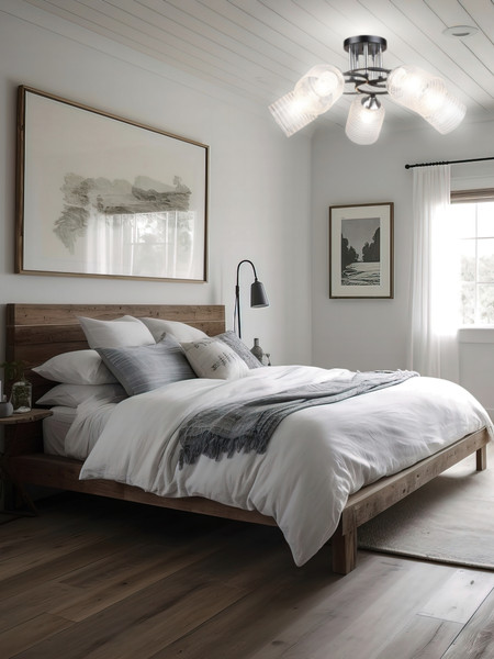 Изображение товара Люстра Aitin-Pro НПБ 02-5x60-101 / K2246/5 (черный/хром)