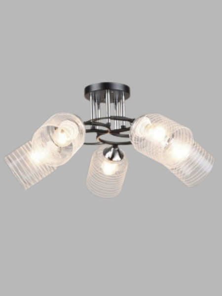 Изображение товара Люстра Aitin-Pro НПБ 02-5x60-101 / K2246/5 (черный/хром)