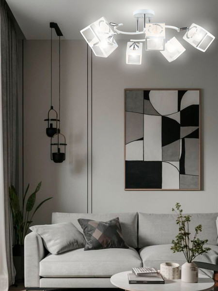 Изображение товара Спот Aitin-Pro НПБ 02-6x60-101 / N6105/6 (белый/хром)