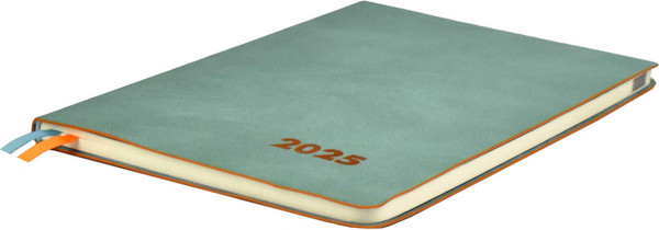 Изображение товара Еженедельник Escalada Нубук 2025 / 67083 (80л, бирюзовый)