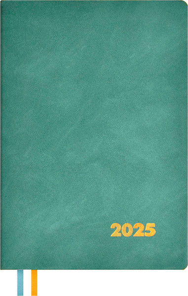 Изображение товара Еженедельник Escalada Нубук 2025 / 67083 (80л, бирюзовый)