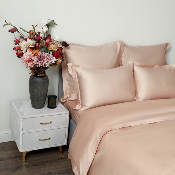 Изображение товара Комплект постельного белья Sofi de Marko Моно Евро Макси / Евро-МК-Мн-крм (кремовый)