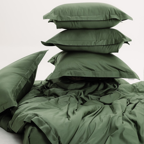 Изображение товара Комплект постельного белья Sofi de Marko Моно Евро / Евро-Мн-млт (малахитовый)