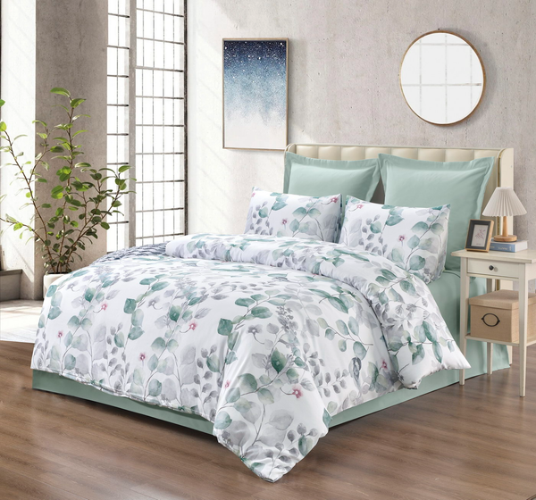 Изображение товара Комплект постельного белья Sofi de Marko Дакота Модерн 2x / 2x-253-Мод1 (зеленый)