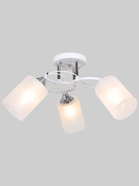 Изображение товара Люстра Aitin-Pro НПБ 02-3x60-101 / 6108A/3 (белый/хром)