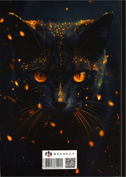 Изображение товара Тетрадь Феникс+ Кот-маг / 69250 (96л)