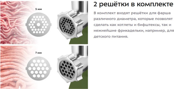 Изображение товара Мясорубка электрическая Kitfort КТ-2124