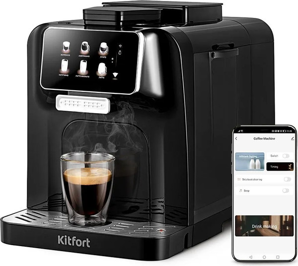 Изображение товара Кофемашина Kitfort КТ-7460