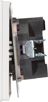 Изображение товара Выключатель Kranz Round KR-78-0706-1 (перламутр)