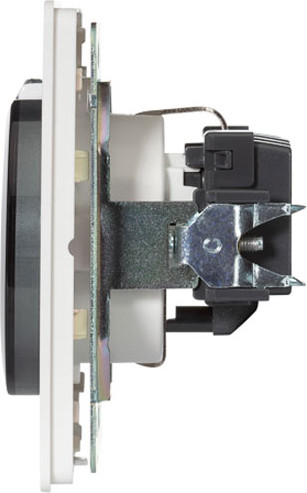 Изображение товара Розетка Kranz Round KR-78-0702-1 (перламутр)