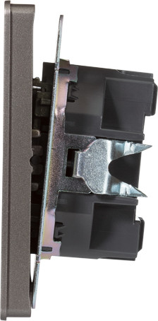 Изображение товара Выключатель Kranz Round KR-78-0705-2 (титан)