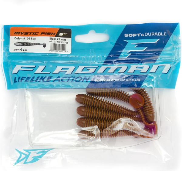 Изображение товара Мягкая приманка Flagman Fishing Mystic Fish 3 / FMF30-106
