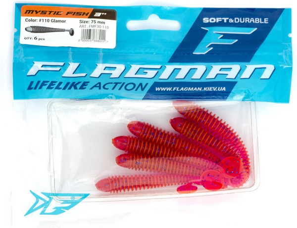 Изображение товара Мягкая приманка Flagman Fishing Mystic Fish 3 / FMF30-110