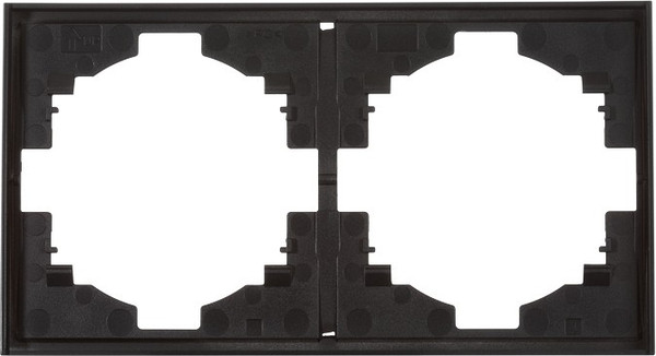 Изображение товара Рамка для выключателей и розеток Kranz Strong KR-78-0752-5 (антрацит)