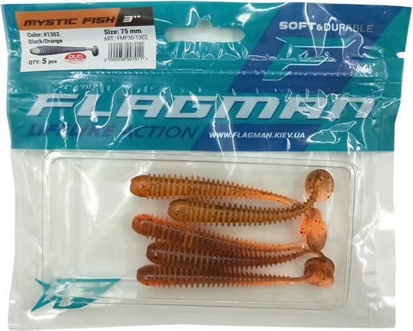 Изображение товара Мягкая приманка Flagman Fishing Mystic Fish 3 / FMF30-1302