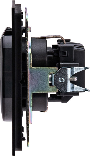 Изображение товара Розетка Kranz Strong KR-78-0702-5 (антрацит)