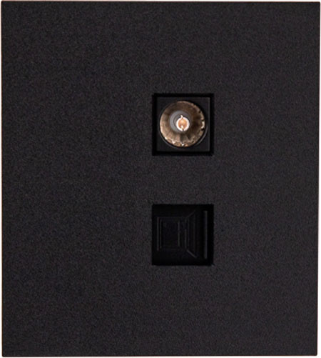 Изображение товара Розетка Kranz Strong KR-78-0722-5 (антрацит)