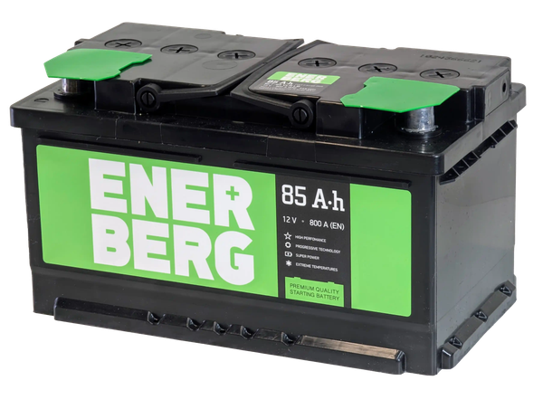 Изображение товара Автомобильный аккумулятор Enerberg R+ низкий / 6CT-85VLR (85 А/ч)