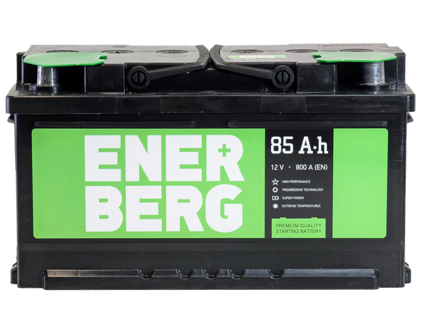 Изображение товара Автомобильный аккумулятор Enerberg R+ низкий / 6CT-85VLR (85 А/ч)