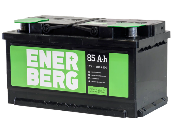 Изображение товара Автомобильный аккумулятор Enerberg R+ низкий / 6CT-85VLR (85 А/ч)