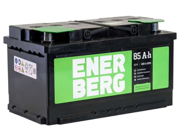 Изображение товара Автомобильный аккумулятор Enerberg R+ низкий / 6CT-85VLR (85 А/ч)