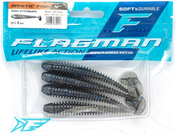 Изображение товара Мягкая приманка Flagman Fishing Mystic Fish 4 / FMF40-114