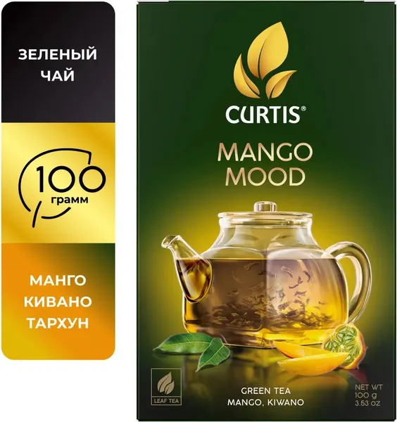 Изображение товара Чай листовой Curtis Mango Mood (100г)