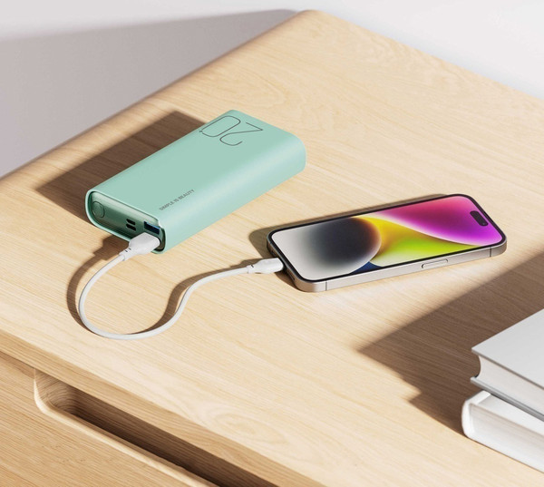 Изображение товара Портативное зарядное устройство XO PR230 20000mAh (белый)