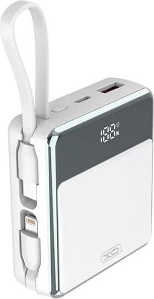 Изображение товара Портативное зарядное устройство XO PR224 10000mAh (белый)