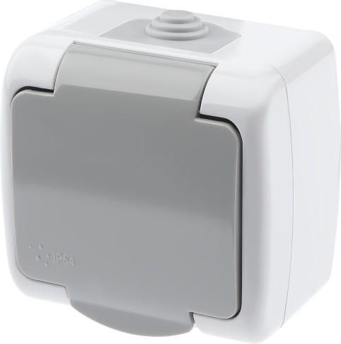 Изображение товара Розетка INTRO Atlantic 5-201-03 / Б0050945 (серый)