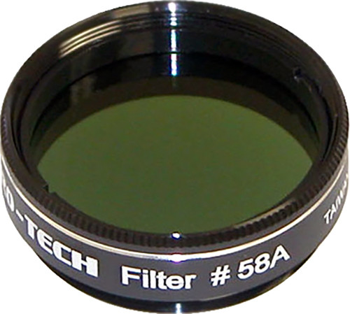 Изображение товара Светофильтр для телескопа Sky-Watcher №58 / 67882 (темно-зеленый )