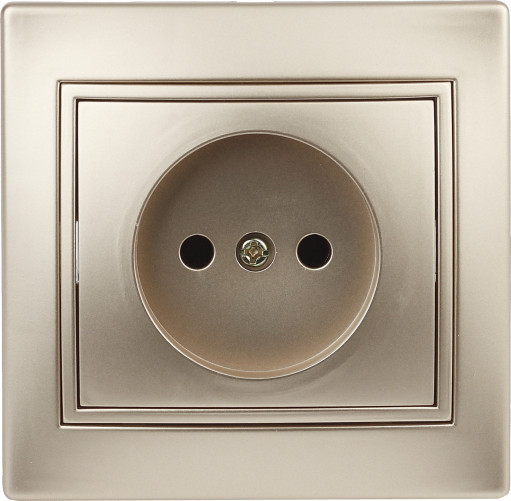 Изображение товара Розетка INTRO Plano 1-201-04 / Б0053865 (шампань)