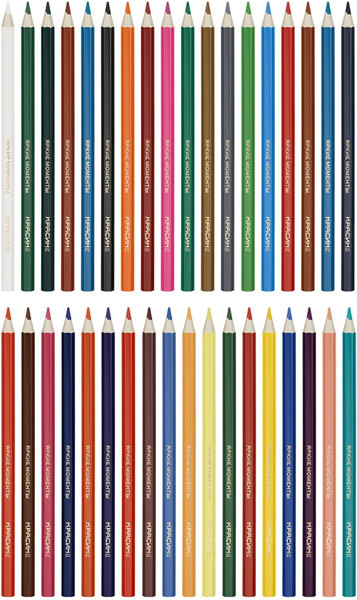 Изображение товара Набор цветных карандашей Красин Яркие моменты / КР-360900 (36цв)