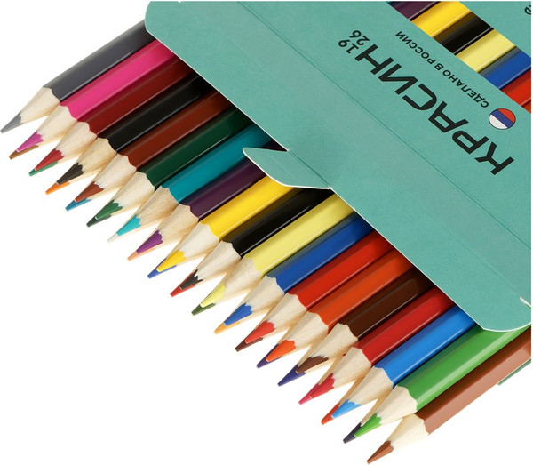 Изображение товара Набор цветных карандашей Красин Яркие моменты / КР-360900 (36цв)